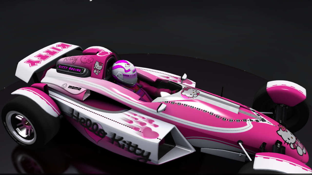 Kitty Car Stadium v3 - Black Rims - TM2