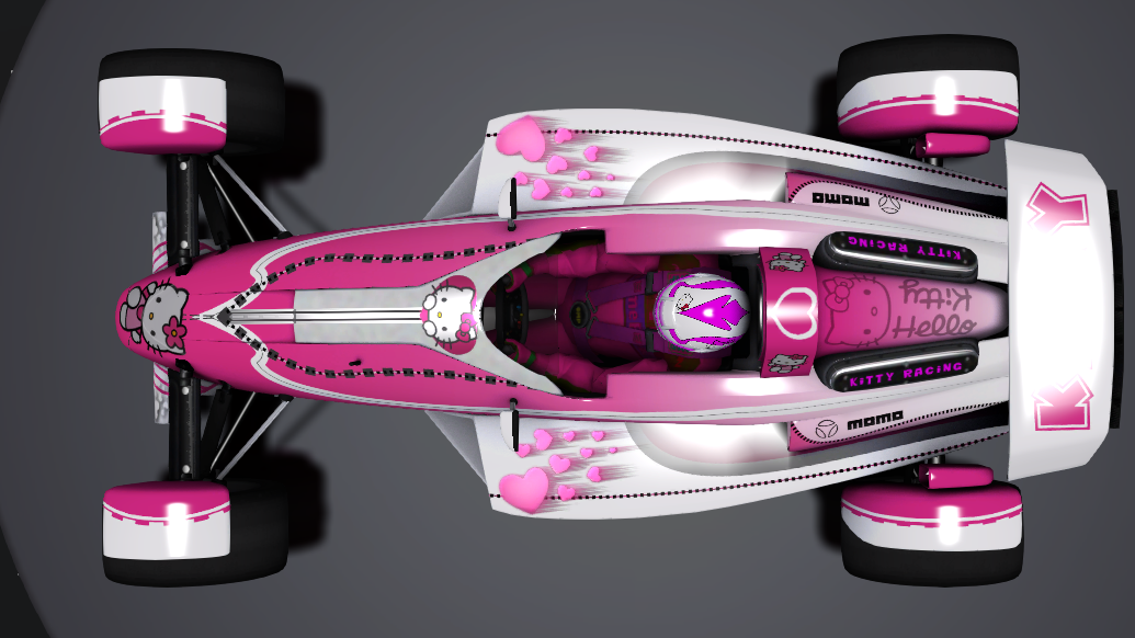 Kitty Car Stadium v3 - Black Rims - TM2