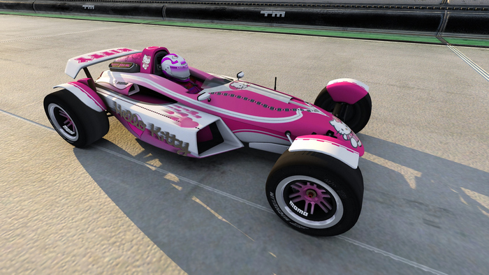 Kitty Car Stadium v3 - Black Rims - TM2