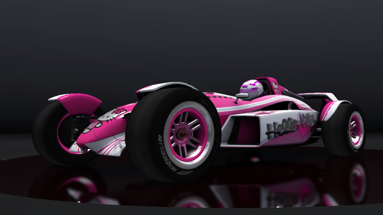Kitty Car Stadium v3 - Pink Rims - TM2