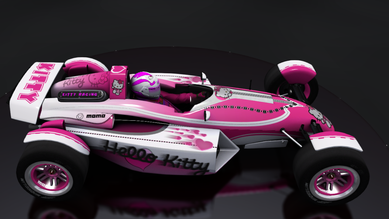 Kitty Car Stadium v3 - Pink Rims - TM2