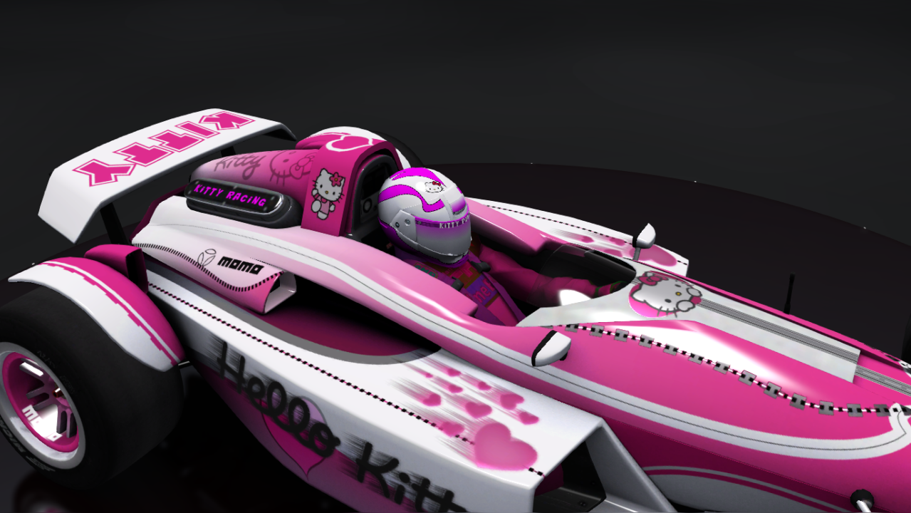 Kitty Car Stadium v3 - Pink Rims - TM2