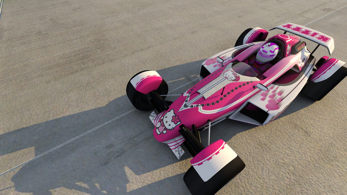 Kitty Car Stadium v3 - Pink Rims - TM2