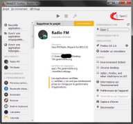 FM Radio - ajouter l'application via WebIDE de Firefox