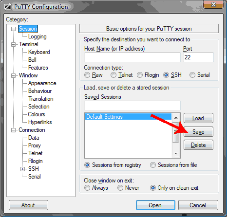 PuTTY - Utiliser le pavé numérique avec Vi et Nano